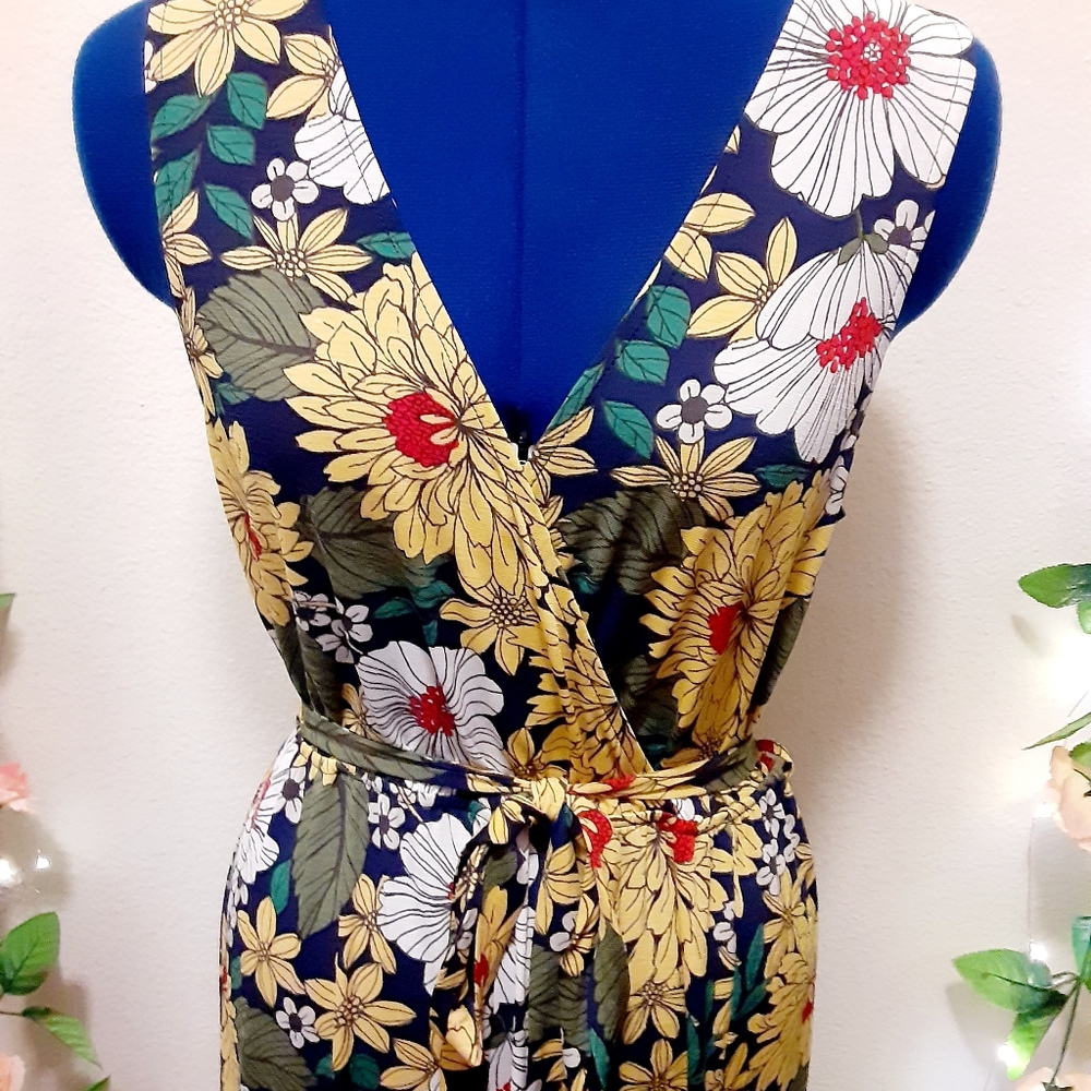 Forever 21 long flower dress